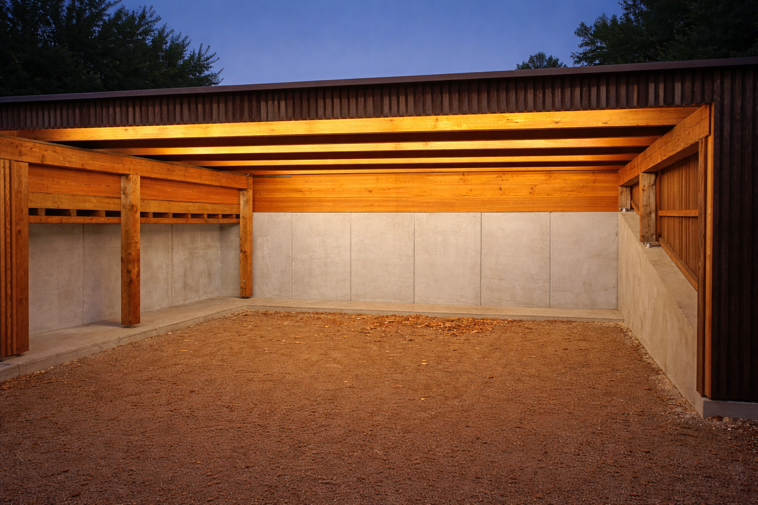 Carport-Beleuchtung Außenbereich